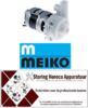 232500561  - Waspomp ingang ø 33mm uitgang ø 30mm type B221A1500 230V 50Hz fasen 1 0,15kW MEIKO