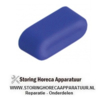 112345659 - Drukknop klein blauw ovaal