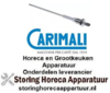 164402329 - Niveau elektrode 1/8" totale lengte 125mm voeler L 110mm voelerlengte geïsoleerd 88mm CARIMALI