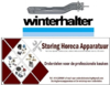 124420410 - Verwarmingselement 5000W 230V VC 3 inbouw ø 47,5mm L 290mm B 33mm H 55mm rondflens WINTERHALTER