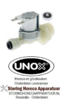 281374009 - Magneetventiel enkel recht 220-240VAC UNOX