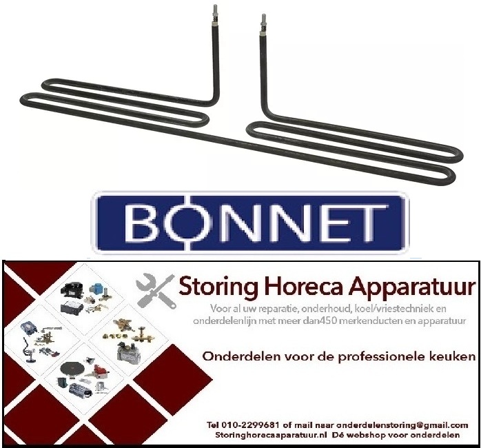 479420432 - Verwarmingselement 1800W 230V voor bakplaat BONNET