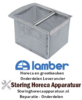 125517676 - Filter voor vaatwasser L 200mm B 155mm H 120mm RVS LAMBER