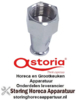 215529001 - Zeefhouderuitloop draad 3/8" 1-wegs recht - lang ASTORIA
