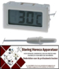 557379258 - Thermometer type TPM-10 inbouwmaat 46x26,6mm voorkant maat 48x29mm batterij compartiment achter