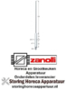 336102339 -Bougie D1 ø 7mm D2 ø 8,5mm aansluiting M4 L1 125mm LL1 18mm LL2 3mm LL3 22mm voor het klemmen Zanolli