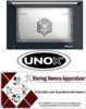 258KDR1156A - Deur kompleet voor Unox Line Micro Anna-XF 023GR