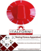 672112564 - Knop thermostaat 1-10 rood rotatiehoek 270°  ITALFORNI