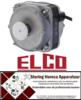 682601930 - Ventilatormotor ELCO 10 - 38 watt 230V 50/60Hz - 1300 - 1550 U/ min lager glijlager