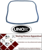 199901319 - Ovendeurrubber B 350mm met 8 bevestigingshaken L 450mm UNOX XF030