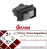 242347067 - Drukschakelaar zwart wit 250 volt Snijmachine SIRMAN