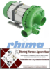 216500529 -Waspomp ingang ø 60mm uitgang ø 48mm type T12 230V 50Hz fasen 1 0,88kW 1,2PS L 270mm RHIMA