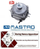182601427 -Ventilatormotor ELCO 10W 230V 50/60Hz lager glijlager L1 49mm L2 59mm L3 86,5mm B 83mm Mastro
