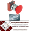 182346325 - Knop rood voor CUPPONE PIZZAFORM P/30