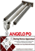 301105345 - Staafbrander 2-rijen L 525mm B 167mm H 50mm pastakoker ANGELO PO