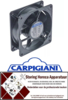 507601754 - Axiaalventilator 230VAC 50Hz 13W lager kogellager CARPIGIANI