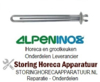 598046622 - Verwarmingselement 4500W 230V VC 3 inbouw ø 47,5mm L 350mm B 28mm H 34mm rondflens ALPENINOX