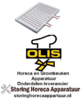 150826620241 -Stralingselement rechthoekig 4500W 400V L 280mm B 400mm VC 2 aansluitingen 2x 2 OLIS