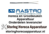 215381244 -Afvoer verwarmingskabel 25W 220V L 2000mm aansluiting 2-aderig L2 (verwarmd) 1000mm 50Hz Mastro