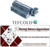 556601847 - Dwarsstroomventilator 20W 230V motorpositie rechts rol ø 60mm wals L 180mm -10 tot +60°C TEFCOLD