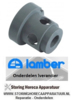 125506117 - Wasarmlager inbouwpositie onder 4 gaten vaatwasser LAMBER