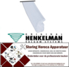 599903076 - Dekselpakking H 8,5mm B 5,5mm silicone voor vacumeerapparaat  prijs per meter HENKELMAN