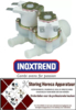 308374021 - Magneetventiel dubbel recht 230VAC ingang 3/4" uitgang 10mm DN10 RPE - INOXTREND