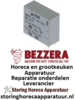 593380348 -  Printrelais 12V spanning DC 1CO bij 250V 16A aansluiting pinnen roostermaat 5mm BEZZERA