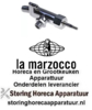 305527954 -Stoomkraan inbouwpositie extern ingang 3/8" uitgang 3/8" messing verchroomd