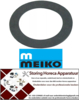 105501066 - Meiko Vlakpakking rubber D1 ø 78mm D2 ø 60mm materiaaldikte 2mm vpe 1stuk