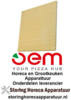 988850009 - Vuurvaststeen voor pizza oven OEM L 622mm B 606mm H 25mm verzending uitsluitend per transporteur
