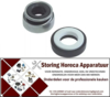 115510692 - Glijring dichting RVS/keramisch/EPDM voor schacht ø 11mm tegenring inbouw ø 26mm