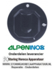 596004329 - Knop gaskraan zonder ontstekingsvlam ALPENINOX MCF/69