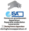 205696668 -Houder aluminium voor scharnier voor deur inbouwpositie links ISA