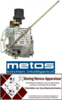 VE451101188 - Gasthermostaat type serie 630 Eurosit 110-190°C gasingang 3/8" gasuitgang 3/8" METOS