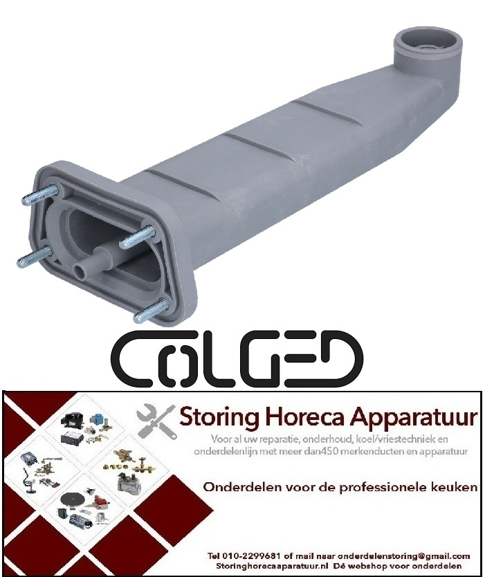 718698718 - Waspijp inbouwpositie boven kunststof vaatwasser COLGED TT820R