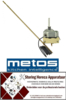 626375384  -Thermostaat t.max. 275°C instelbereik 50-275°C 3-polig 3NO 16A voeler ø 3mm voeler L 219mm Metos