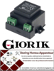 613379054 - Transformator primair 230VAC secundair 12VAC 3VA secundair 0,25A GIORIK