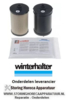 1455.1014.46  - Onderhouds set omkeer osmose Ro - Matik - WINTERHALTER
