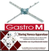 175503300 - Was- en naspoelarm wasarm L 350mm naspoelarm L 350mm voor glazenspoelmachine GASTRO M
