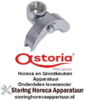 438529007 - Zeefhouderuitloop draad 3/8, 2-wegs gebogen - kort uitloopafstand 45mm ASTORIA