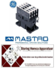 114380244 -Relais AC1 25A 230VAC hoofdcontact 3NO hulpcontact 1NO aansluiting schroefaansluiting MAstro
