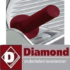 12119564009HL - Handvat rood voor snijmachine DIAMOND 300/TL