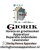 564375258 -Maximaalthermostaat uitschakeltemp. 232°C 3-polig NC 20A voeler ø 6mm voeler L 94mm capillaire 900mm Giorik