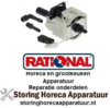 954500580 - Vibriatiepomp 230V, 60W, 50-60Hz ingang ø 7 uitgang ø 1/8" ID CEME type E512 met toebehoren  RATIONAL