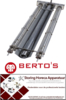 202105719 - Staafbrander 2-rijen L 600mm B 200mm lavasteengrill  BERTOS