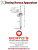 191100818 - Bougie voor horeca apparatuur BERTOS