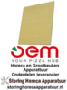 GAS168850008 - Vuurvastesteen L 515mm B 495mm H 19mm voor pizzaoven OEM verzending uitsluitend per transporteur