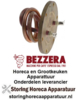 704417168 - Verwarmingselement 1100/ 1300 Watt - 220/240V voor koffiemachine BEZZERA