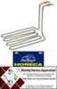 102417599 - Verwarmingselement 3250 Watt - 230 Volt voor friteuse HORECA-SELECT
